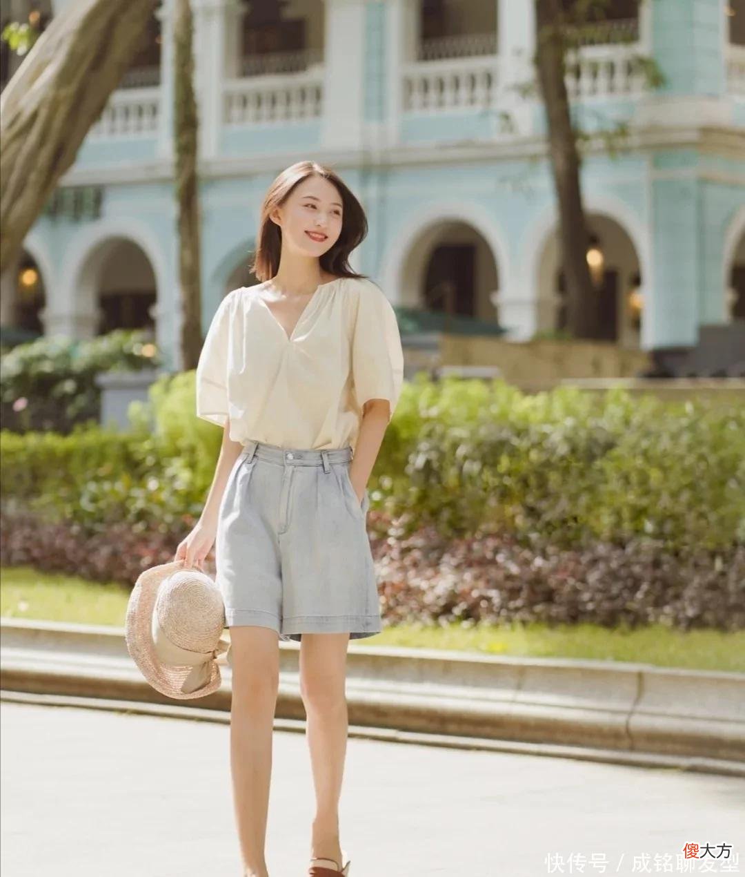 【时尚一点】炎热夏季最好别穿深色长款！试试这些短裤穿搭，舒服清凉又显腿长