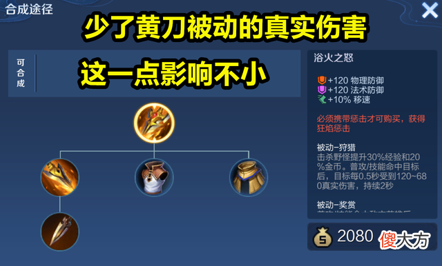 【游戏迷】王者荣耀：二技能没伤害后，黄刀流吕布还能玩？该带惩击还是闪现
