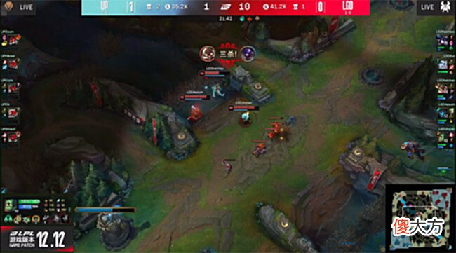 【游戏世界】Zoom格温快刀乱剪三杀定乾坤,UP2-1险胜LGD终止五连败