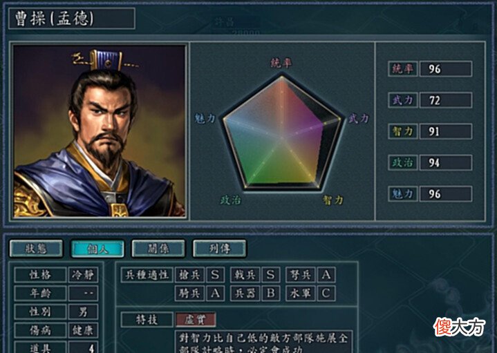 【游戏世界】三国志11:哪些武将计略和战法都厉害?寥寥无几,只有这5个人