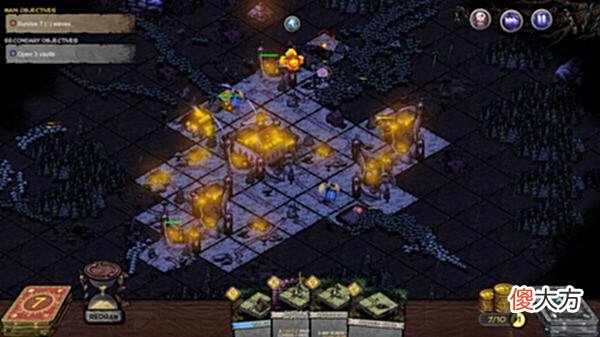 【游戏世界】卡牌构建塔防游戏《ORX》将于8月30日在Steam推出