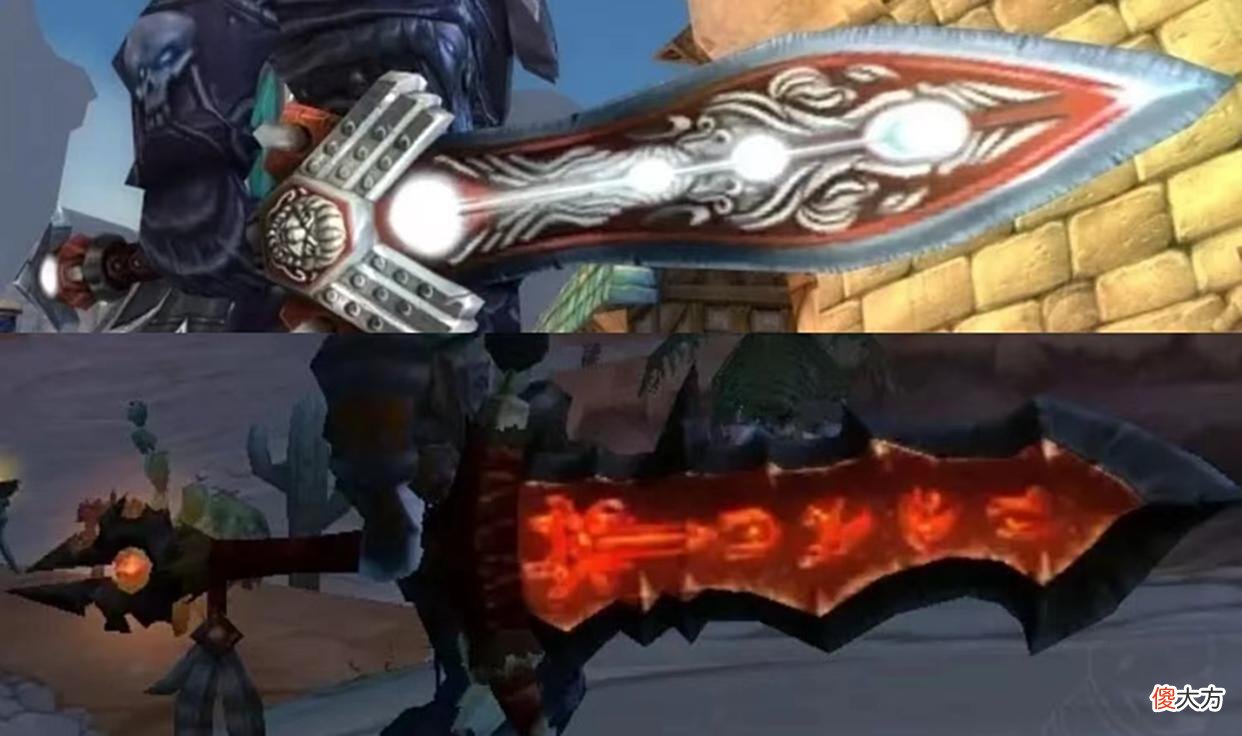 【游戏迷】魔兽怀旧服:WLK10大双手武器,圣剑和橙斧齐名,长柄武器最拉风