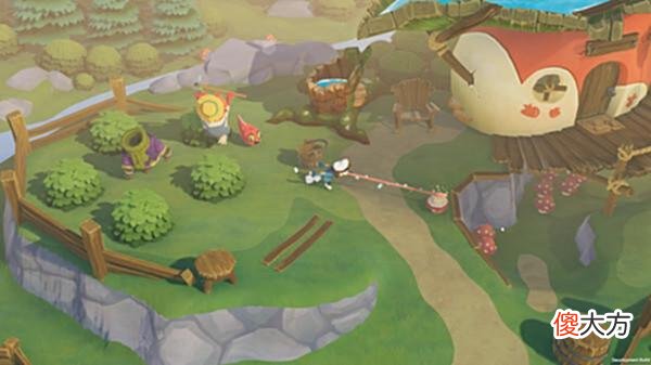 【游戏迷】沙盒益智冒险游戏《蛙岛时光》现已在Steam发售