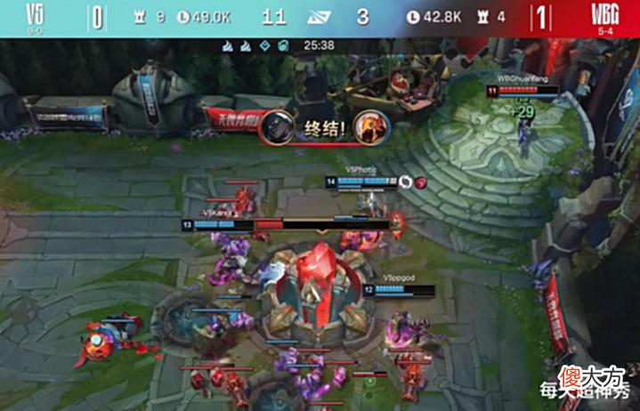 【游戏世界】Photic接管团战!V5关键局战胜WBG,Theshy剑姬回天乏术