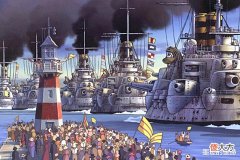 【爱历史】蒸汽朋克风格战列舰:460毫米厚主装甲,380毫米厚炮塔