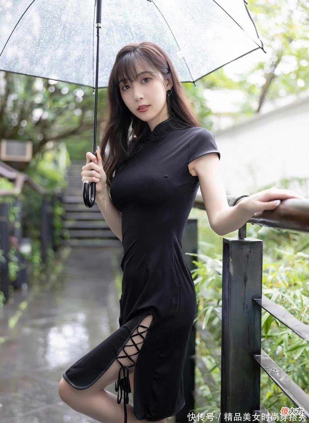 【时尚一点】改良版的中国风旗袍，自带清冷优雅的气质，每个女生都可以驾驭