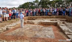 【爱历史】英国考古人员在欧洲发现古罗马文明，上面写着“吉姆在这里”