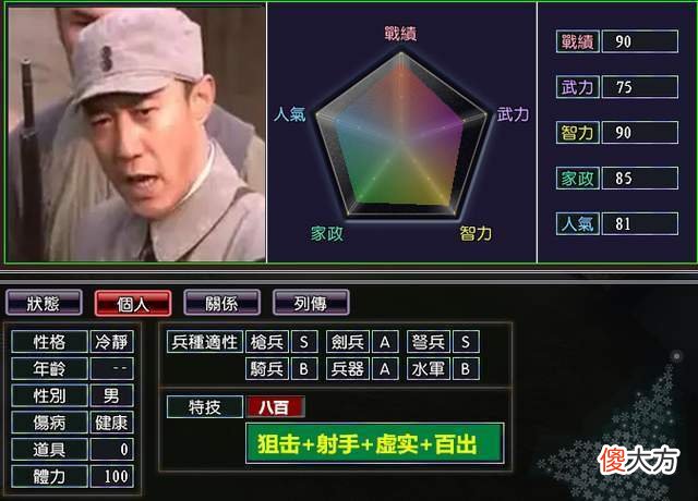 【游戏迷】三国志11抗日神将：银幕上的五大金刚各有千秋，新晋大佬稳坐榜首