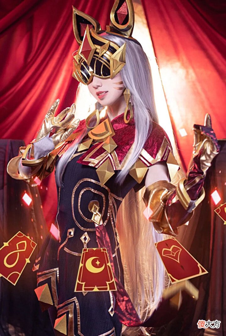 【游戏世界】《英雄联盟》魅惑之月阿狸cos美图合集