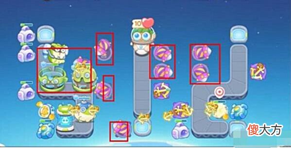 【游戏迷】《保卫萝卜4》太空穿越第12关满星攻略