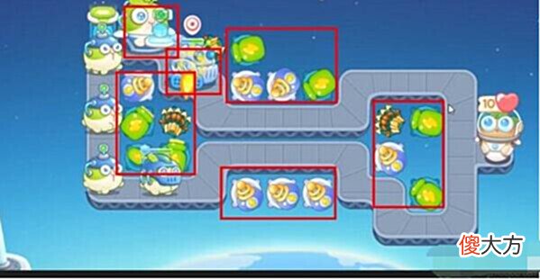 【游戏世界】《保卫萝卜4》太空穿越第22关满星攻略
