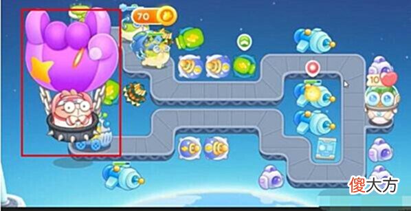 【游戏世界】《保卫萝卜4》太空穿越第22关满星攻略
