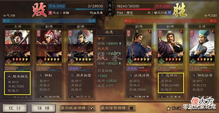 【游戏世界】平民玩家没有破军威胜,甘宁用2个A战法,暴击一样有5000伤害,别小看这几个战法
