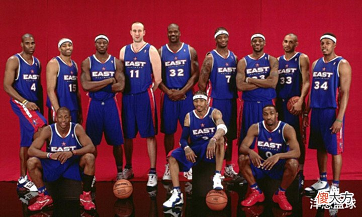 【历史故事】17年前NBA全明星十大老照片:认识一半以上的,孩子都念小学了吧