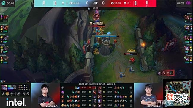 【游戏迷】LOL-LPL：Betty卡莉丝塔16分钟上高地怒砍双杀，AL2-1击败TT