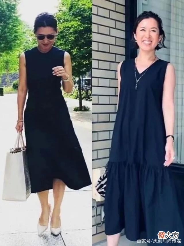 【时尚一点】连衣裙想要穿的时髦，要选4领口2袖口，简单时髦又百搭