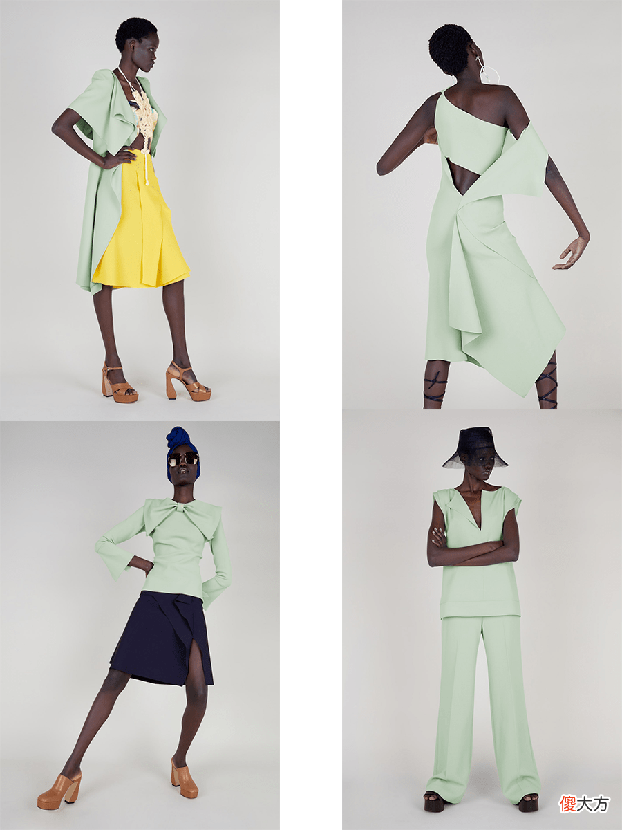 【就爱时尚】rolandmouret2017春夏系列服装穿搭
