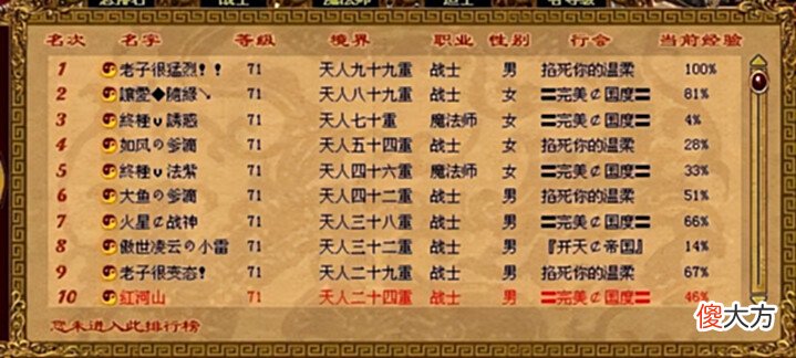 【游戏迷】传奇世界名人秘史,一周氪百万号称8L再世,结果被敌对砍到隐退死区