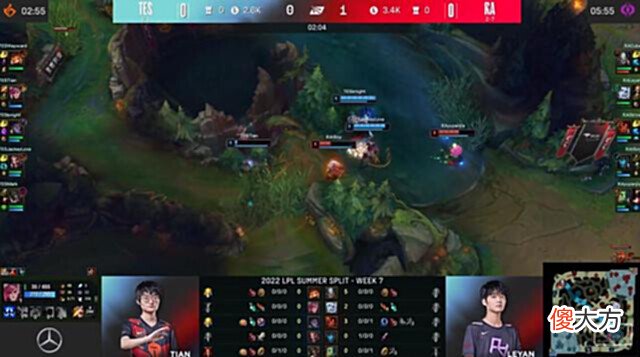 【游戏迷】LPL夏季赛:水手组合各砍一次MVPTES兵不血刃轻取RA豪取10连胜