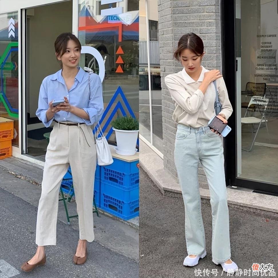 【就爱时尚】“上短下长”搭配法则：上衣要短，下装高腰，小个子可以安排