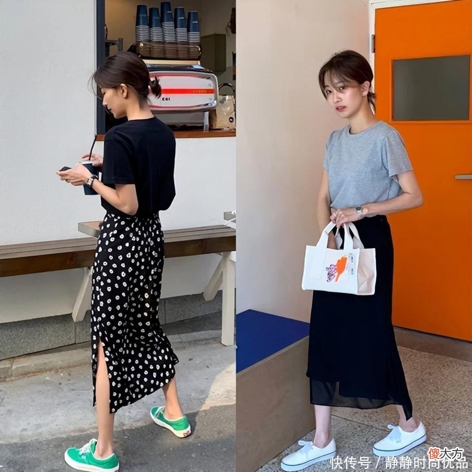 【就爱时尚】“上短下长”搭配法则：上衣要短，下装高腰，小个子可以安排