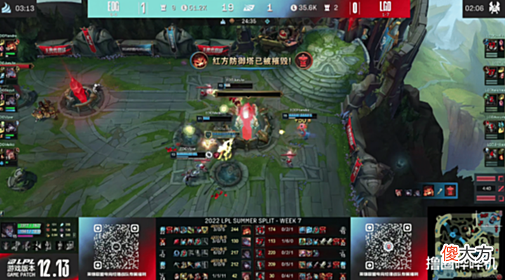 【游戏迷】EDG2比0吊打LGD,队员表现引发热议,网友:下手太重了