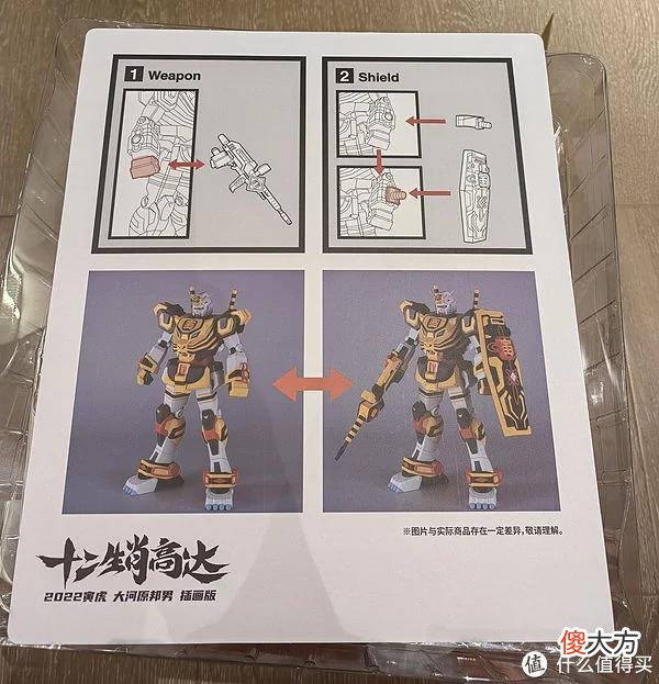 【星座控】高达系列 篇六十五：万代潮玩系列十二生肖之寅虎高达开箱