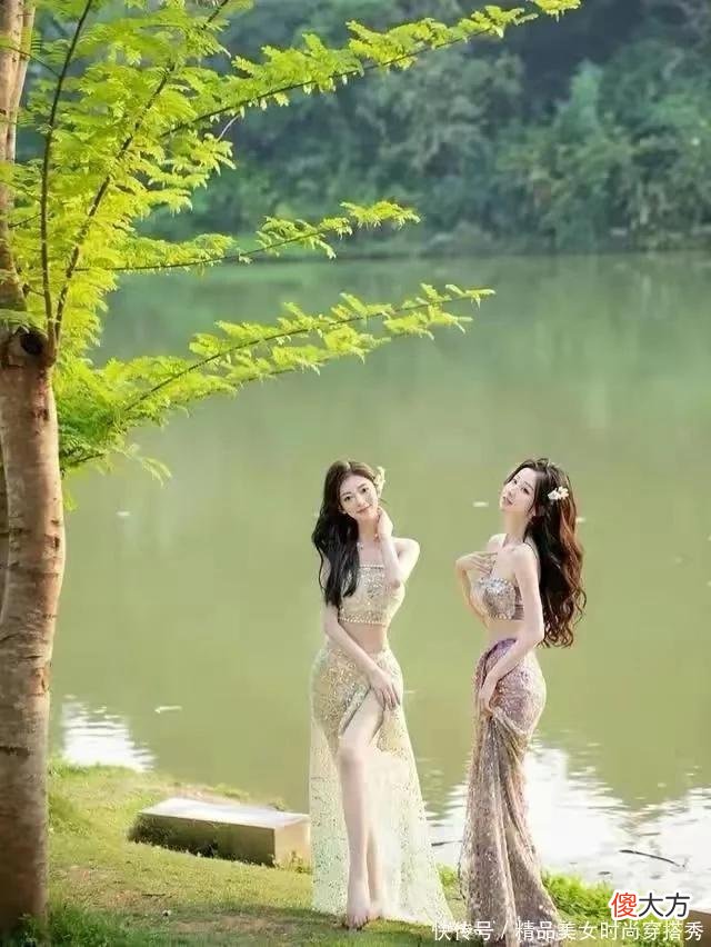 【时尚一点】傣家姑娘的这种装束，充分展示了女性的三围之美，给人一种婀娜多姿、潇洒飘逸的感觉