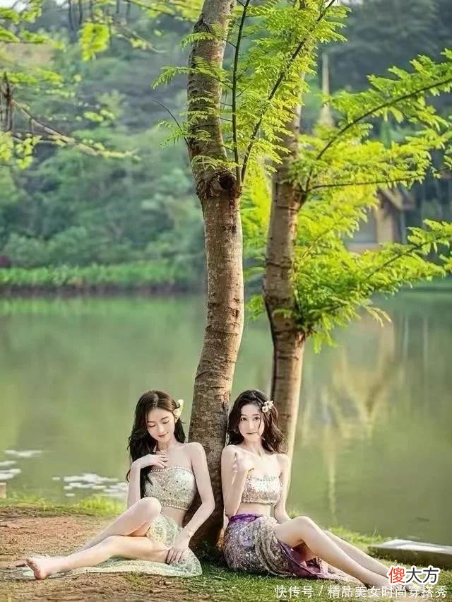 【时尚一点】傣家姑娘的这种装束，充分展示了女性的三围之美，给人一种婀娜多姿、潇洒飘逸的感觉