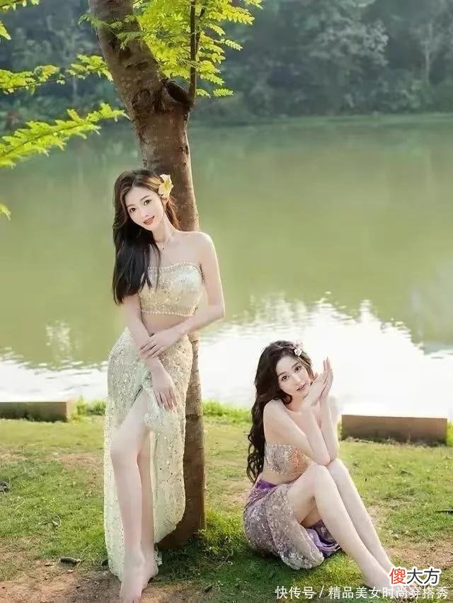 【时尚一点】傣家姑娘的这种装束，充分展示了女性的三围之美，给人一种婀娜多姿、潇洒飘逸的感觉