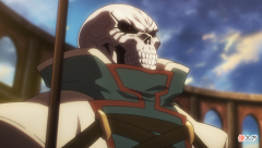 【游戏世界】overlord第四季4话追加剧照 骨王：我去竞技场玩玩 还有意外收获