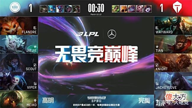 【游戏世界】LOL-LPL：Tian孙悟空真假猴王潜行抢龙，TES2:1力克EDG豪取九连胜