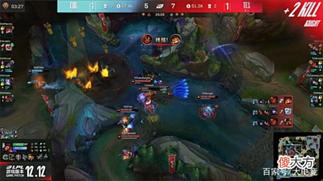 【游戏世界】LOL-LPL：Tian孙悟空真假猴王潜行抢龙，TES2:1力克EDG豪取九连胜