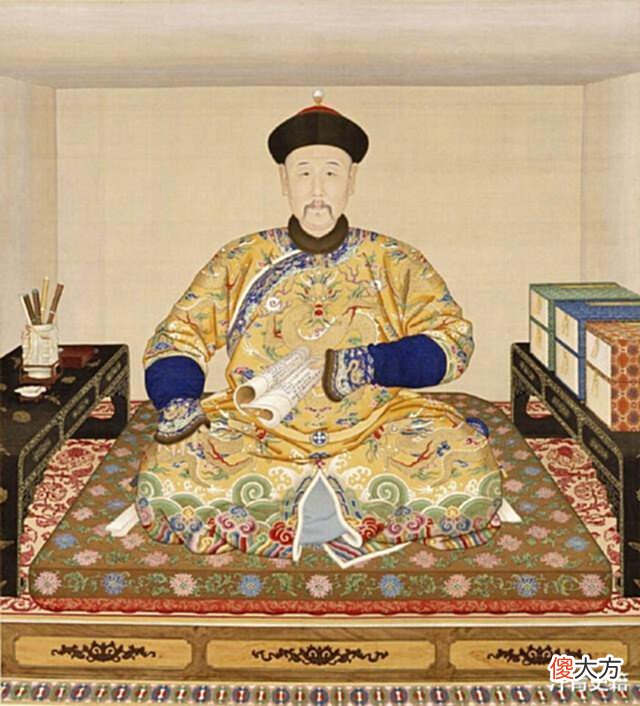 【历史故事】乾隆的“真容”,被意大利画家偷偷画下,到底长得有多帅?汗青史籍原创