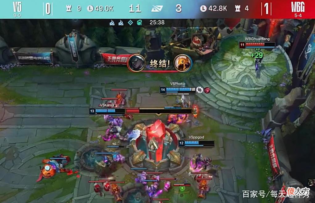 【游戏迷】Photic接管团战！V5关键局战胜WBG，Theshy剑姬回天乏术