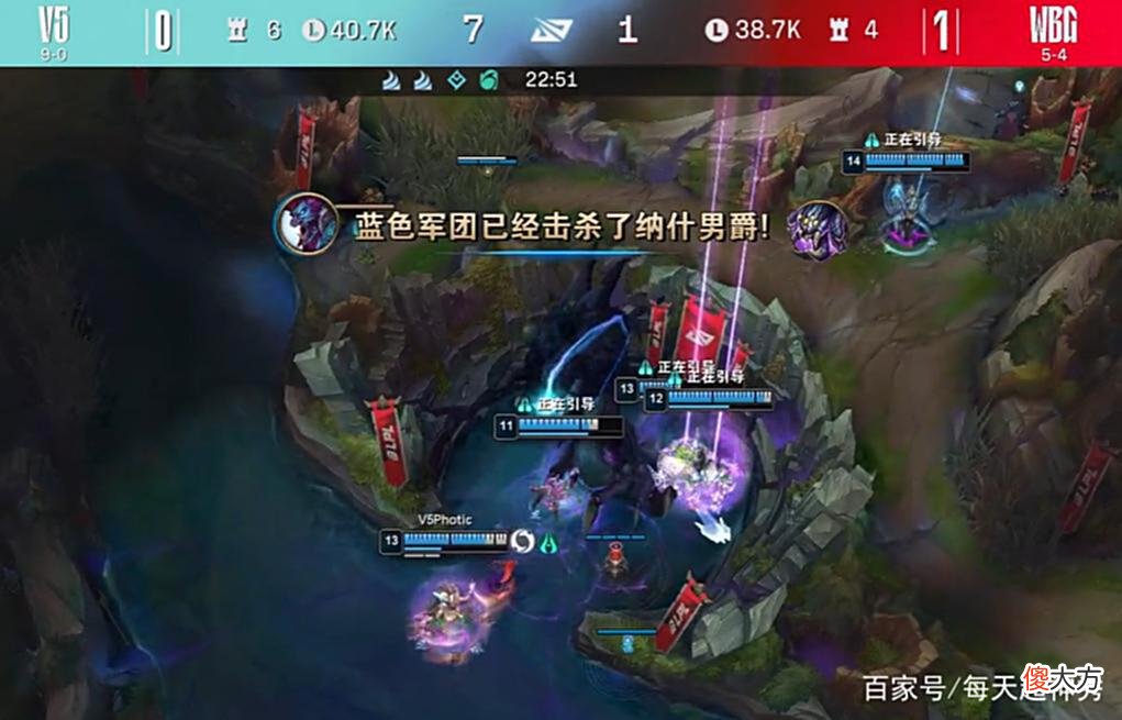 【游戏迷】Photic接管团战！V5关键局战胜WBG，Theshy剑姬回天乏术