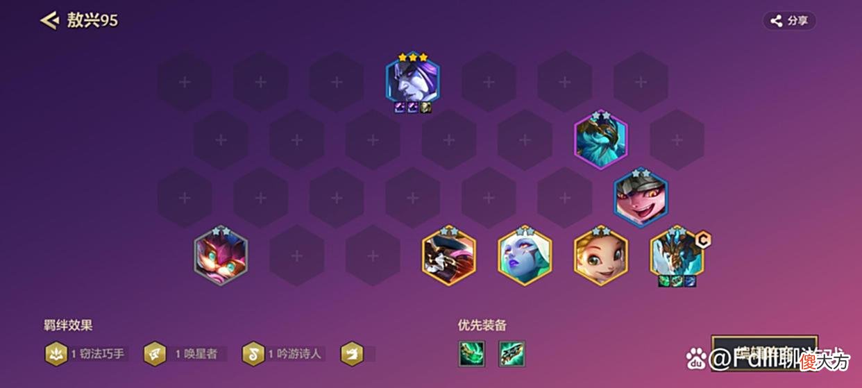【游戏世界】金铲铲之战：成型即吃鸡之九五敖兴