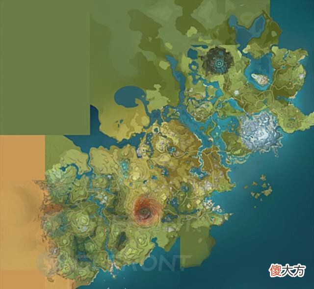 【游戏世界】原神:官宣须弥沙漠地图,确实比璃月大,3.0开启迷你仙灵活动!