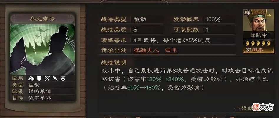 【游戏世界】吕蒙分析：-