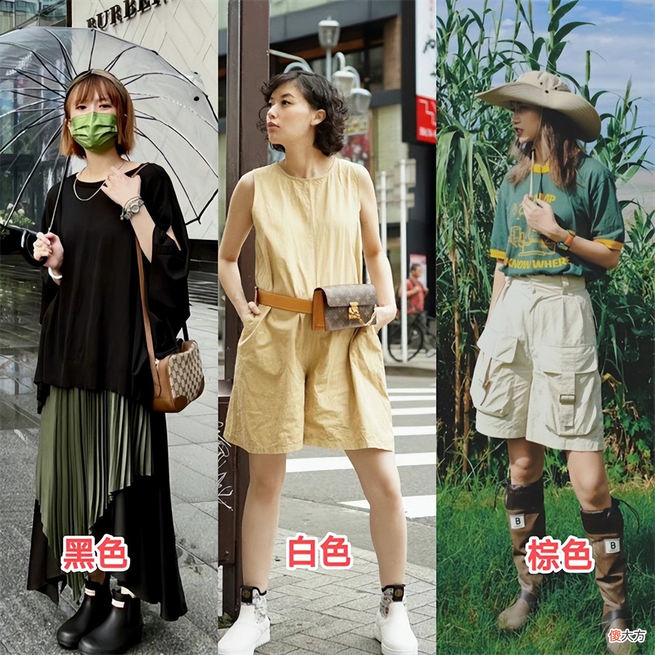 【时尚一点】难怪女人都把小白鞋扔了，今年流行的“橡胶鞋”，舒适时髦又显高