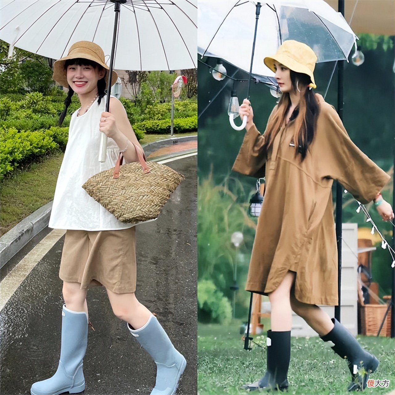 【时尚一点】难怪女人都把小白鞋扔了，今年流行的“橡胶鞋”，舒适时髦又显高
