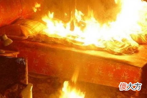 梦见灶台着火