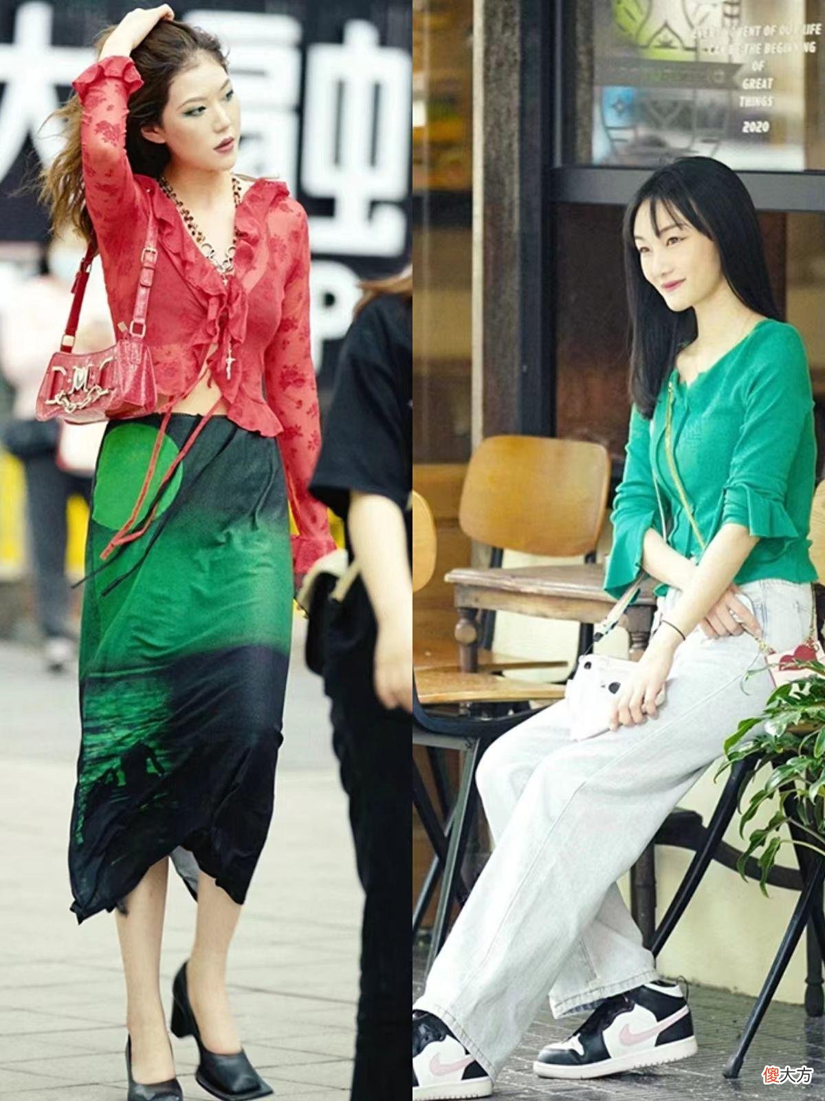 【时尚一点】被“重庆女生”穿搭圈粉了，出街造型个性又时尚，演绎时髦高级感