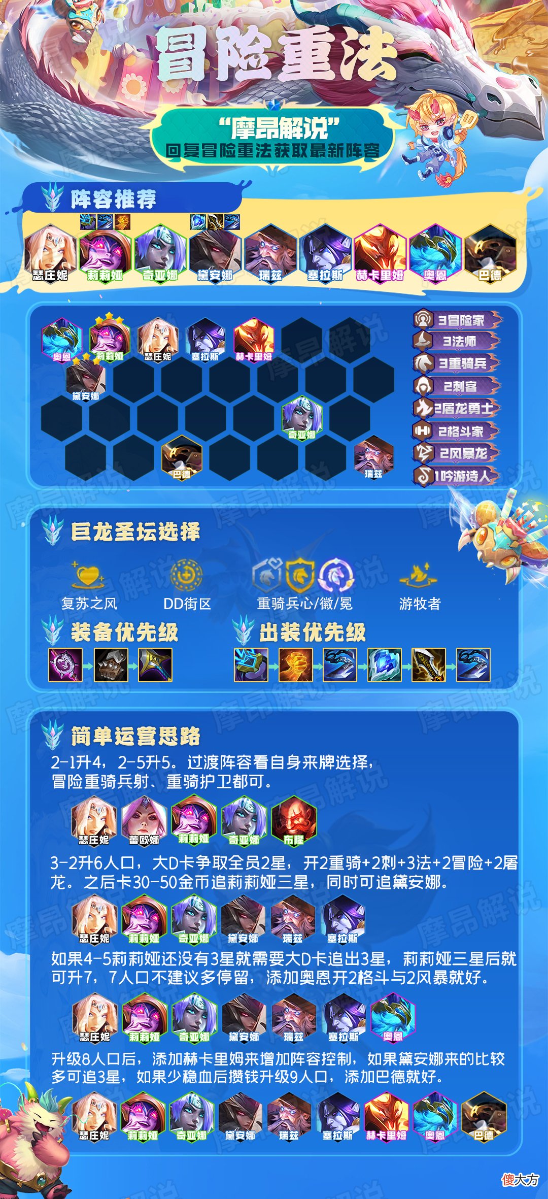 【游戏迷】金铲铲：T1“冒险重法”，屠龙莉莉娅2.0，控制为王多核输出