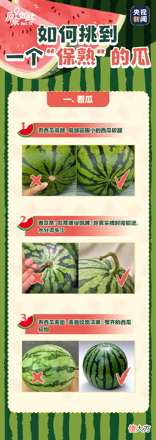 隔夜西瓜放倒一家人！孩子老人险些丧命！如何做个合格的“吃瓜群众”？