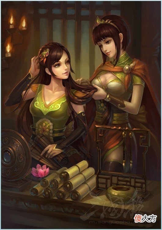 【游戏世界】三国杀；英雄难过美人关？这几位红颜只针对男人！