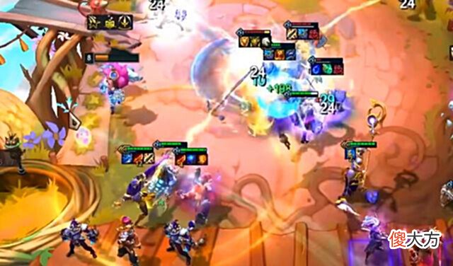 【游戏世界】云顶之弈:电一大神找到了敖兴天敌,首抢暴风大剑,不屑上8人口