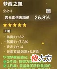 【游戏世界】原神:诺艾尔圣遗物和武器该如何搭配?
