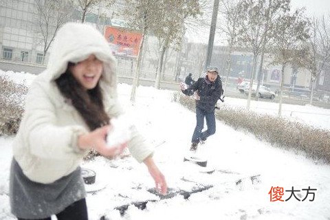 梦见雪中跑