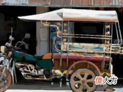 梦见开三轮摩托